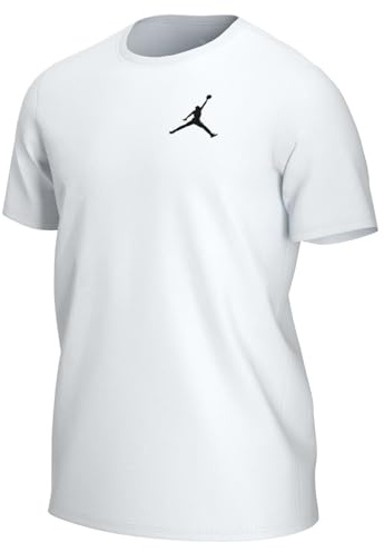Nike Jumpman Emb Crew T-Shirt White/Black