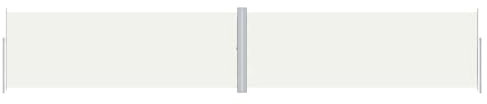 vidaXL Tenda da Sole Laterale Retrattile Crema 180x1000 cm
