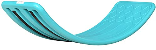 ZONEKIZ Balance Board Kids Wobble Board, Stepping Stone, Montessori-Inspired Toy for Children, Nursery Toy, for Ages 3-6 Years, 82 x 27.5 x 19.5cm - Blue