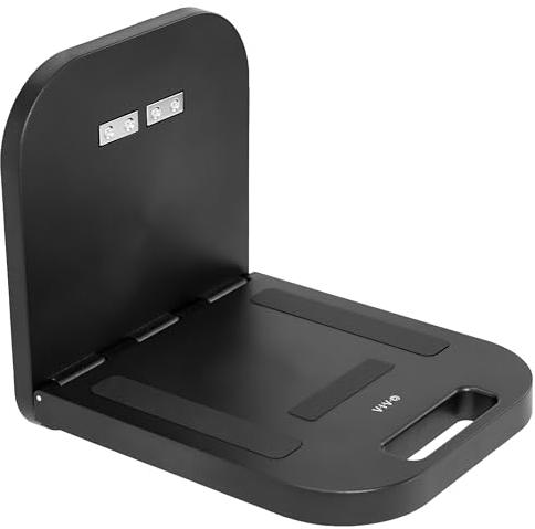 VIVO DESK-MAG01 - Estación de Trabajo magnética portátil para Laptop, Estante para portátil/Tableta, Plataforma de Utilidad con Capacidad de 33 Libras, Escritorio Compacto Manos Libres, se Fija a