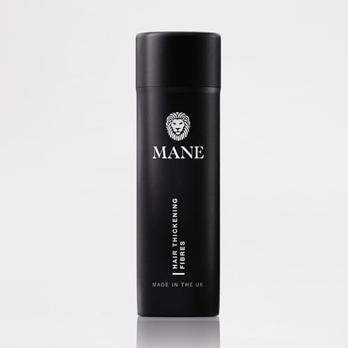 Hair Thickening Fibres by Mane - Direct from the manufacturer - (Jet Black) 15 grams