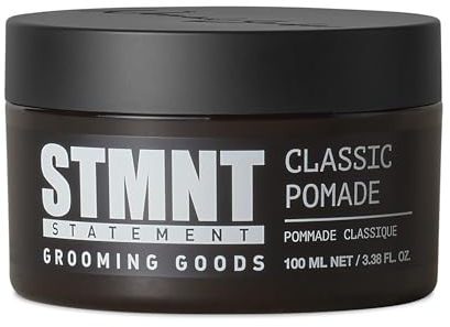 STMNT STATEMENT GROOMING GOODS Classic Pomade 100ml | Natürlicher Glanz | Starker Halt | Leicht auswaschbar