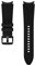 Samsung Hybrid Leather Band (20 mm, M/L) ET-SHR89 für die Galaxy Watch4-Serie, Black, Large