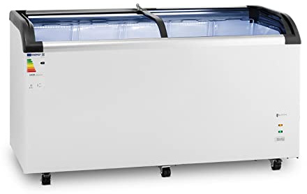Royal Catering Congelatore a Pozzetto RCFZ-248G (445 L, 248 W, -30-5 °C, porte in vetro)
