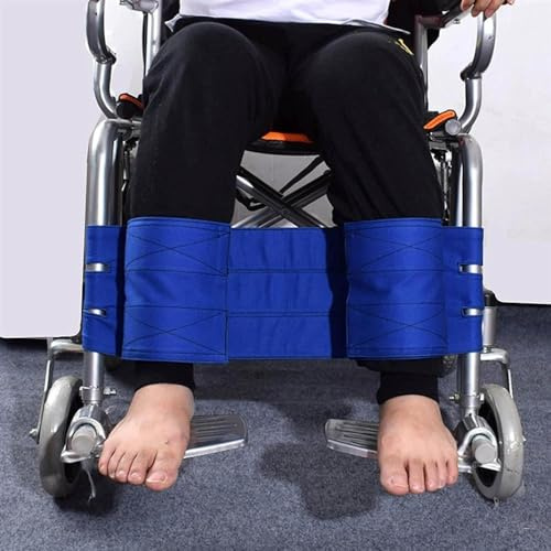 Correa de sujeción for piernas, correa for pantorrilla for silla de ruedas, cinturón de protección antideslizante de sujeción de seguridad, correas for cinturón de soporte for pies ajustables for acce