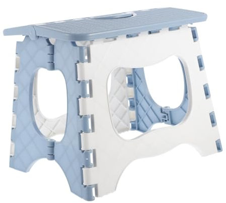 Alipis Portable Folding Stool Plastic Lightweight Outdoor Fishing Chair for Adults and Boy Girl Home Garden Use