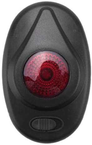 Qarmijaer Tester di Avviso per Recinzione Elettrica, Luce di Segnalazione Flash, Rilevatore di Guasti per Avviso di Tensione per Recinzione Elettrica per Recinzione Elettrica