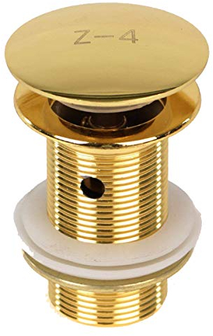 Soytich Bonde de vidange Push Up pour lavabo de salle de bain