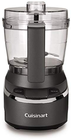 Cuisinart Mini Food Processor & Chopper, Small Stand Mixer for Vegetables, Meats & More, 4 Cup, Electric, Black, RMC-100