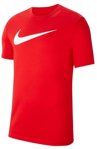Nike CW6936-657 M NK DF PARK20 SS Tee HBR T-Shirt Uomo University Red/White Taglia XL