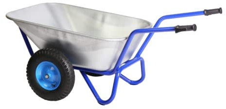 Schubkarre 200L 2-Rad-Karre Großmulden Hof- & Stallkarre KELBERG XXL 400-8 6PR