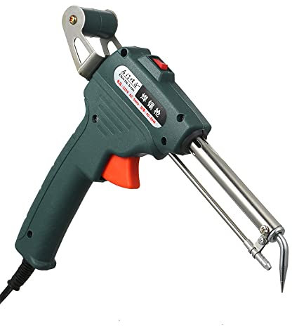 HUIOP 220V 60W External Thermal Manual Welding Automatic Feed Soldering Iron Electric Temperature Tool Adjustable Solder Tool Kit Fast Heating