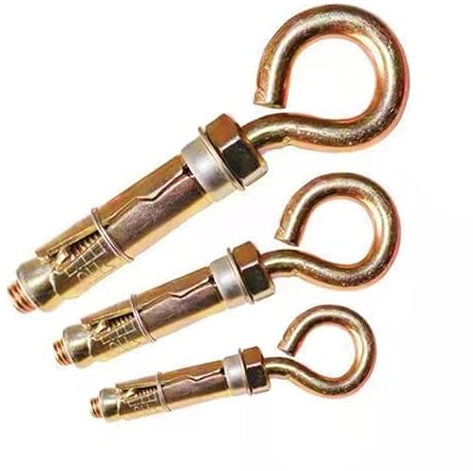 Pernos de tornillo de expansión, bujes de pared de alta resistencia Anclajes Kit de pernos de anclaje de expansión de concreto Anillo de tornillo de concreto Perno hexagonal Placa de hierro de concret