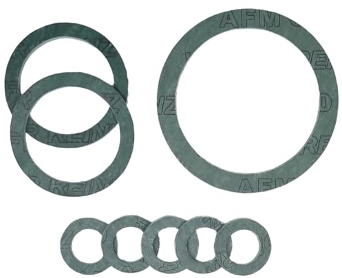 diconfa AFM30 Flachdichtung - WÄHLENBAR ==> 1/4 bis 2 Zoll - 1 bis 200 Stück // AUSWAHL: 1 1/4'' (55x42x2mm), 4 Stück - Dichtung Dichtring Dichtungsring Heizung Wasser Sanitär Solar Armatur