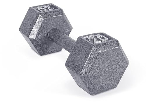 CAP skivstång gjutjärn hexhantel, singel, 9 kg