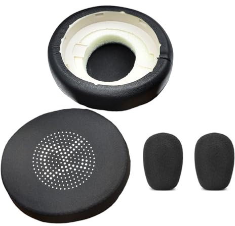 Ear Cushions And Windproof Microphone Windshield Covers For Headsets Earpads On Ear Headphone Covers