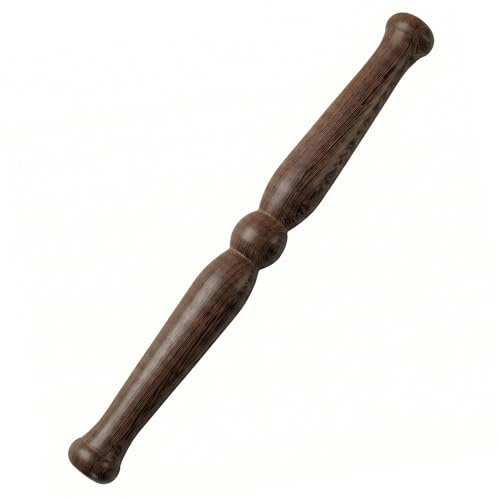 Bâton de Tai Chi idéal pour la pratique Outil de massage en bois lisse naturel idéal pour le bureau à domicile Style Ruyi 16, 54 x 1, 61 pouces