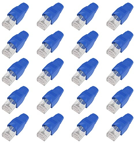 ShipeeKin 20x Skärmade RJ45-kontakter