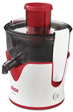 Ufesa LC5050 Activa - Licuadora, 350W, Función ON/OFF, Sistema bloqueo, Entrada alimentos grande 65mm, Malla triturador de inox