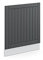 Vicco Frontblende Fame-Line, Anthrazit Landhaus/Weiß, 60 cm ohne Arbeitsplatte