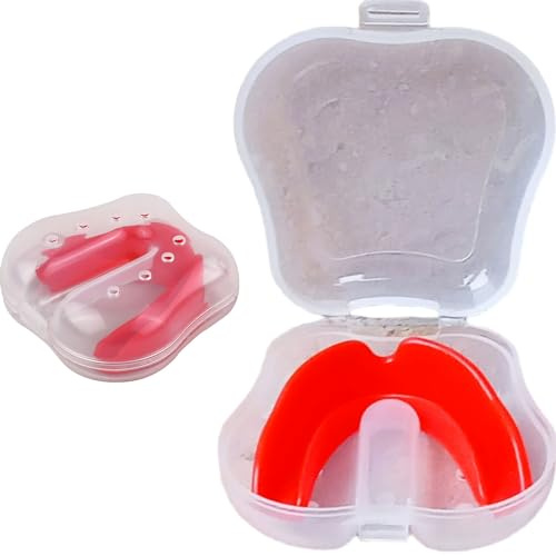 Mouthguards for Sports Gum Shield Kids Professional Mouth Guard Boxing Jaw Protection Slim Fit with Case Rugby Martial Arts Judo Karate MMA Muay Thai Hockey Football Sport Mouthguard Adults Men Junior