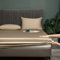 120x200 Spannbettlaken Bambus Braun Spannbetttuch Set Hypoallerg Kühlende Boxspringbett 50% Bambus und Mikrofaser Bettlaken Spannbetttuch Leintuch 120 x 200 für Hohe Matratze bis 25-30 cm