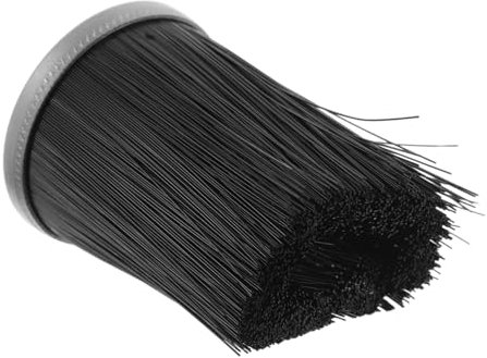 Zerodeko Kopfbesenkopf Ersatz Industriebesen Kaminbesen Ersatzkopf Staubsaugerbürste Modell Staubbürste Schwarz Nylon