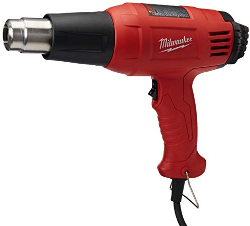 Milwaukee 8975-6 11.6 Amp 570/1000-Degree Fahrenheit Dual Temperature Heat Gun