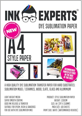 Ink Experts Style A4 Sublimation Paper 120gsm (1000 Sheets)