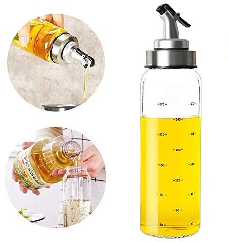 Bouteille en verre pour huile d'olive Sans plomb 300ml