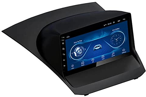MLXABH Sistema Inteligente de navegación por satélite para Coche con Pantalla Grande de 9 Pulgadas, Audio, DVD, Radio, vídeo, Reproductor Multimedia estéreo para Fi-Esta 2009-2012/2013-2017 Andro