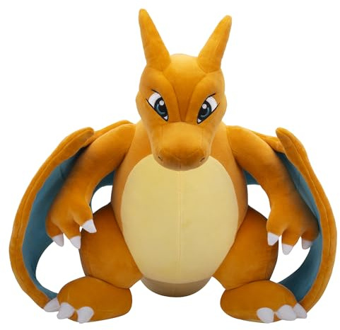 Pokémon PKW3681-60cm Plüsch - Glurak, offizielles Plüsch