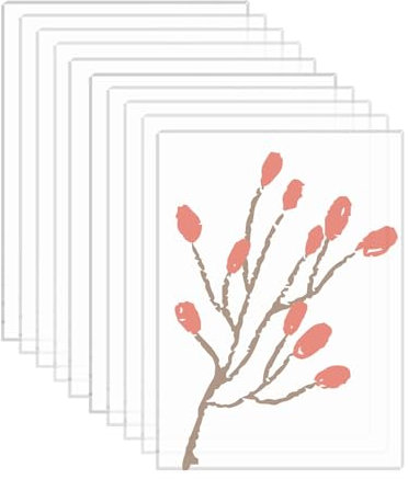 10Pcs Clear Acrylic Perspex Sheets,2mm Thick 10x15cm Transparent Plastic Boards,Universal Sheet for Picture Frame Glass Replacement,Display Projects,Painting,DIY Craft