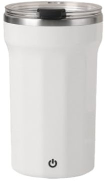MiOYOOW Selbstrührender Becher, IPX6 Wasserdichter Kaffeemixerbecher, 500ml Magnetischer Automatische Mischen Kaffeetasse mit Deckel für Zuhause, auf Reisen und Im Büro