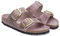 Arizona Big Buckle Natural Leather Oiled Lavender Schmale Weite Gr. EU 40