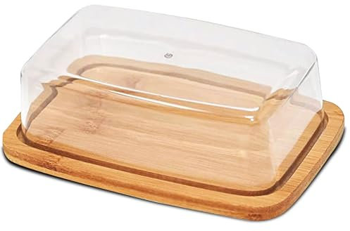 FORNOR 12165 Beurrier rectangulaire bambou 19 x 12