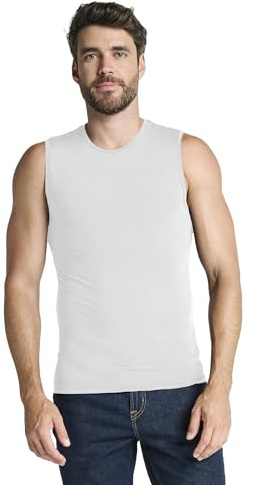 Jockey Microfiber Air Athletic Shirt 2Pack, White, L