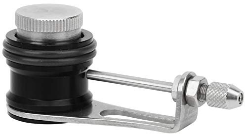 SUNGOOYUE Manuelles Angelgerät Zum Binden von Angelknoten, Angelwerkzeug aus Metall für Schnuraufwickler Assist Knüpfen Angelgerät(schwarz)