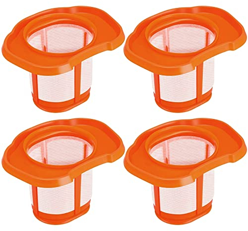 Odashen 4 filtri sottovuoto per aspirapolvere Black+Decker BHHV320B/BHHV320J/BHHV520BF/BHHV520BFP/BHHV520BT/BHHV520JF