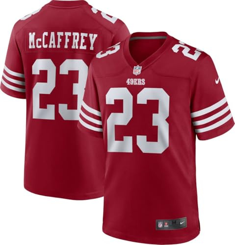 NIKE San Francisco 49ers Home Jersey McCaffrey 23 Männer Trikot Multicolor L