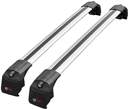 Kompatibel mit Seat Leon ST 2013-2020 Relingträger ACE-2 Dachträger Gepackträger GRAU