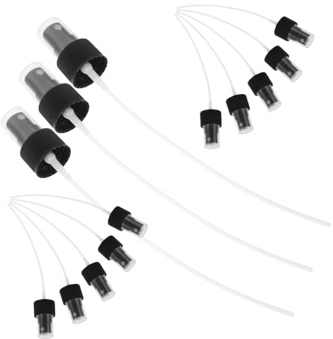 Sosoport Testine Spray Ricambio 24mm 20 Pezzi per Bottiglie Cosmetiche, Accessori per Spruzzatori, Nebulizzatore a Nebbia Fine, Compatto per Cura della Pelle e Uso Quotidiano