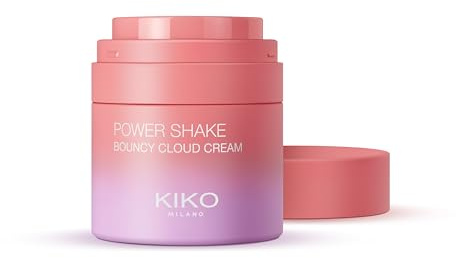 KIKO Milano Power Shake Bouncy Cloud Cream, Feuchtigkeitsspendende Glow-Gel-Gesichtscreme