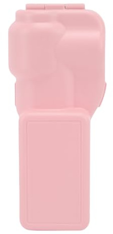 Akozon Cubierta Integrada de Lente y Protección de la Pantalla, Caja de Flip de Protección de Cámara de Cámara Portátil, Cabina para la Cámara de Bolsillo 3 (Pink)