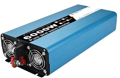 Inverter di potenza, Inverter a onda sinusoidale pura 6000W 5000W 4000W CC 12V a CA 220 60Hz Inverter solare for auto(6000W,12V)