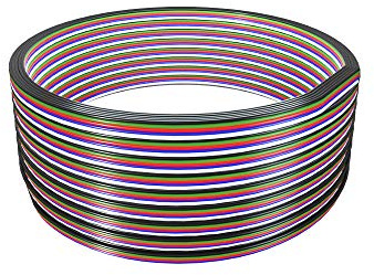 BTF-LIGHTING Câble d'extension électrique RGBW de 10 m, 5 broches, 20 AWG