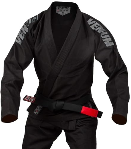 Venum Contender Evo Kimono Jbb, Unisex – Adulto, Nero, A1.5