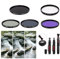 SK62 77 mm Filtre UV FLD Filtre ND2 ND4 ND8 Densité neutre Brosse pour Tamron 10-24 mm f/3.5-4.5 Di II VC HLD Objectif et Tamron 17-35 mm f/2.8-4 DI OSD Objectif