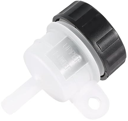 AUTOZOCO Serbatoio Liquido Cilindro Freno Moto Serbatoio Fluido Freno Compatibile con Kawasaki CBR YZF R6 1999-2009, Adatto per Moto 50cc 90cc 110cc 125cc ATV Dirtbike PitBike