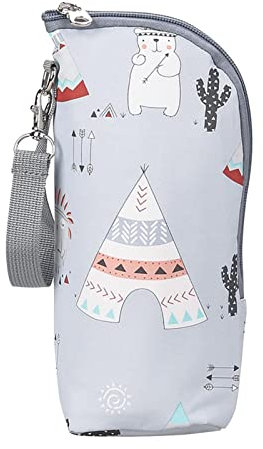 Générique Sac Isotherme pour Biberon, Sacs Thermiques pour Biberon, Chauffe-biberon pour Bébé, Porte-biberon, Fourre-Tout, pour Poussette, Voyage en Plein Air
